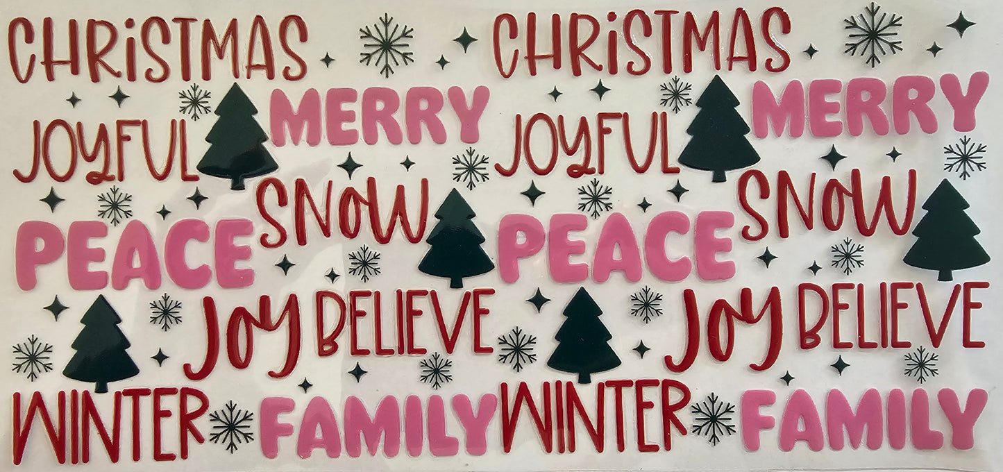 Christmas words
