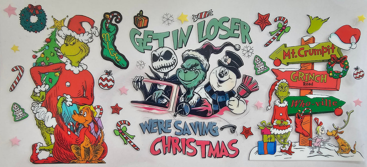 Get in loser we're saving Christmas