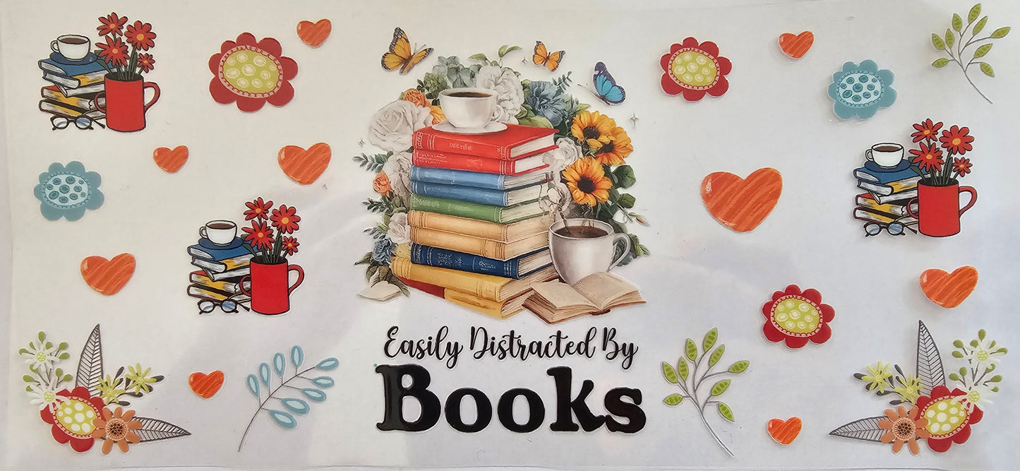 Easily distracted by books