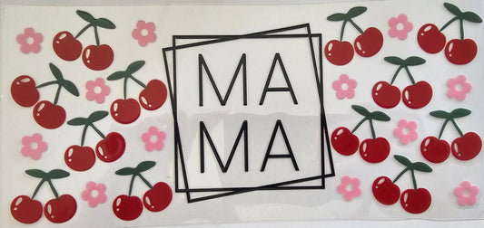Mama cherries & flowers