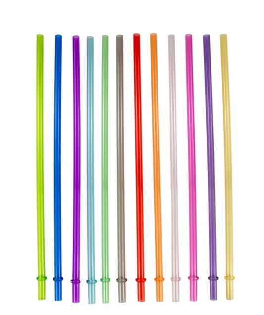 Jelly Straws 11" multiple colors
