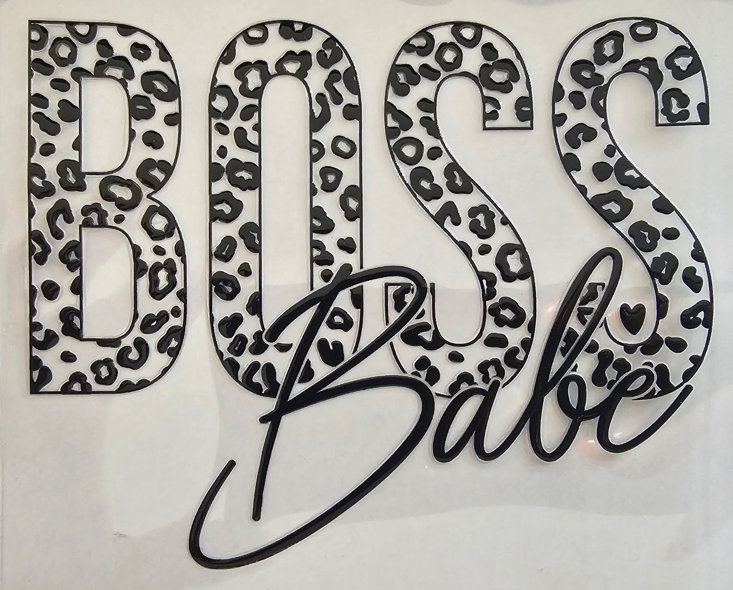 Boss Babe leopard