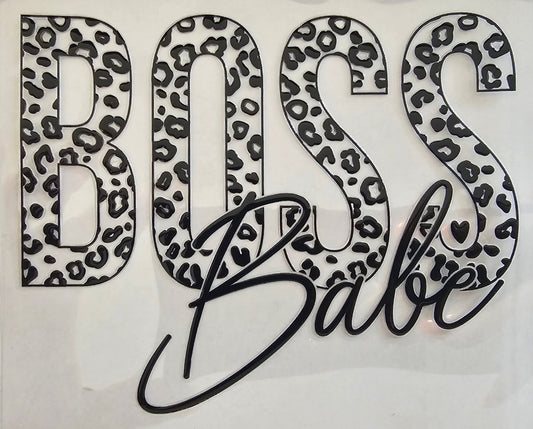Boss Babe leopard
