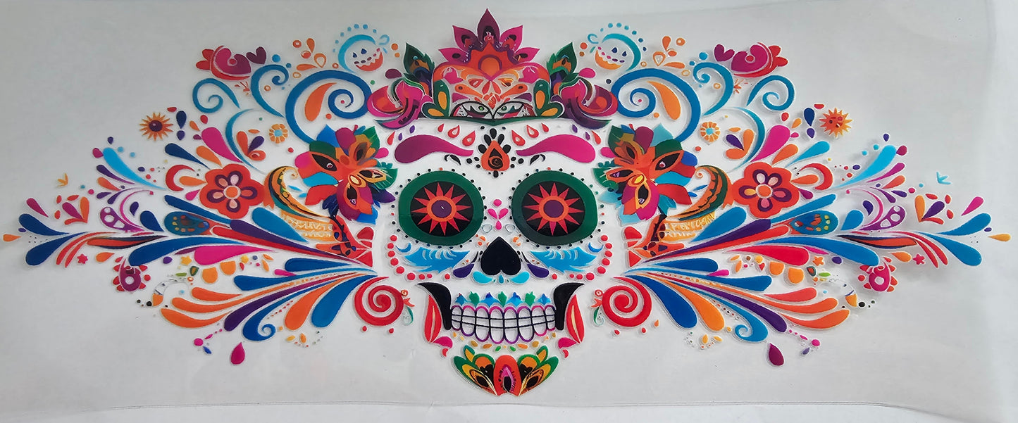 Colorful skull