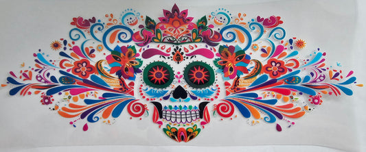 Colorful skull