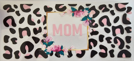 Mom floral & pink leopard