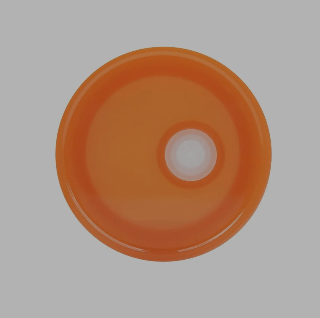 Orange Acrylic Lid for 16oz tumblers