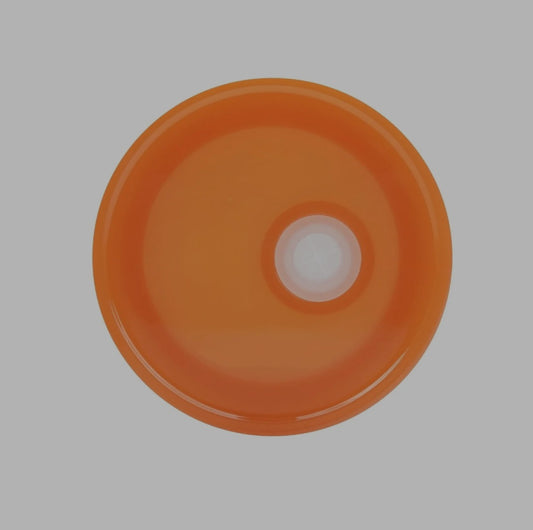 Orange Acrylic Lid for 16oz tumblers