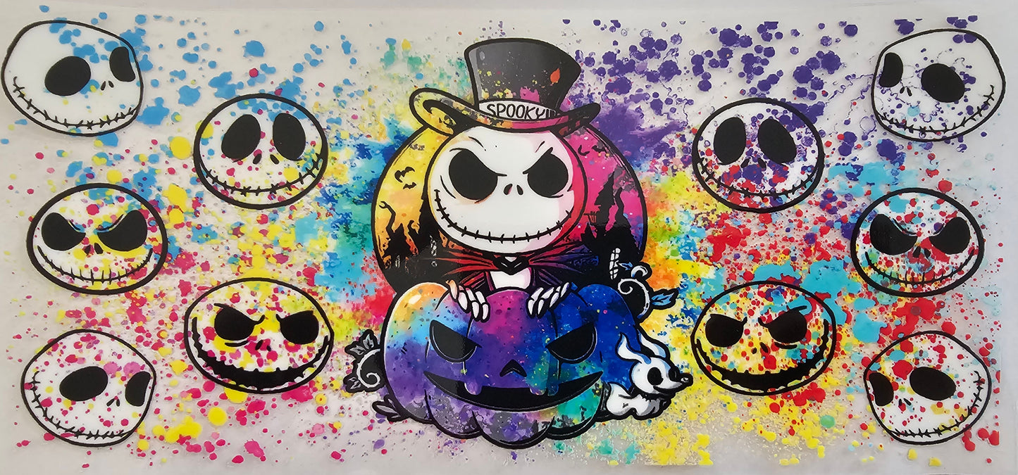 Jack rainbow watercolor