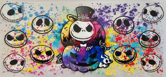 Jack rainbow watercolor