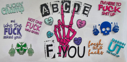 ABCDE F-YOU
