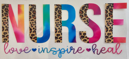 Rainbow & leopard nurse
