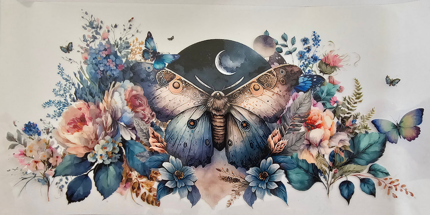 Floral celestial moth