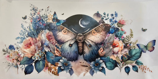 Floral celestial moth