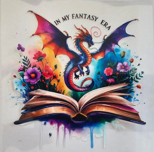 In my fantasy era rainbow dragon & book