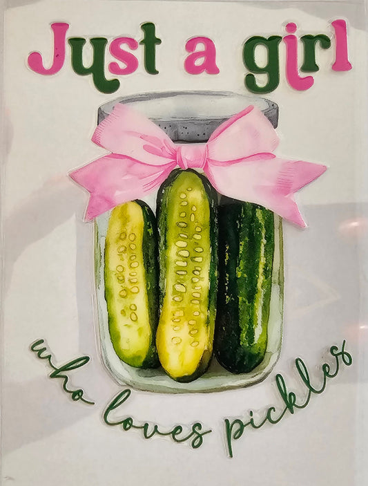 Just a girl who loves pickles