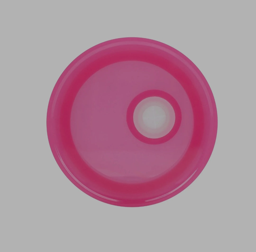 Bright Pink Acrylic Lid for 16oz tumblers